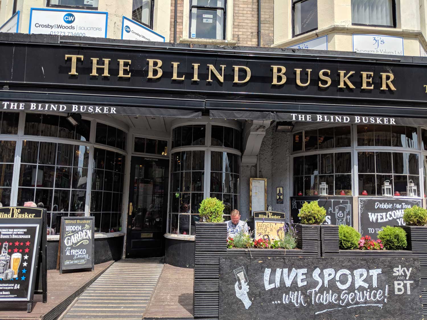 The Blind Busker, Brighton & Hove